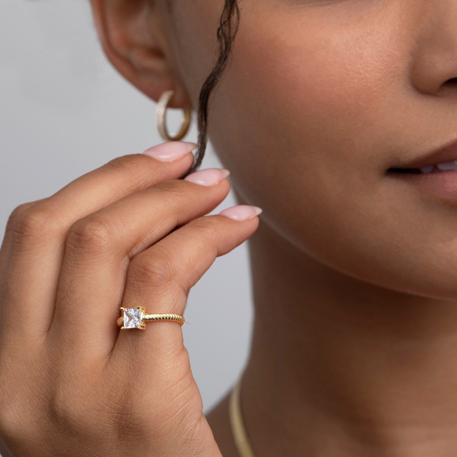 Princess Cut Diamond Ring