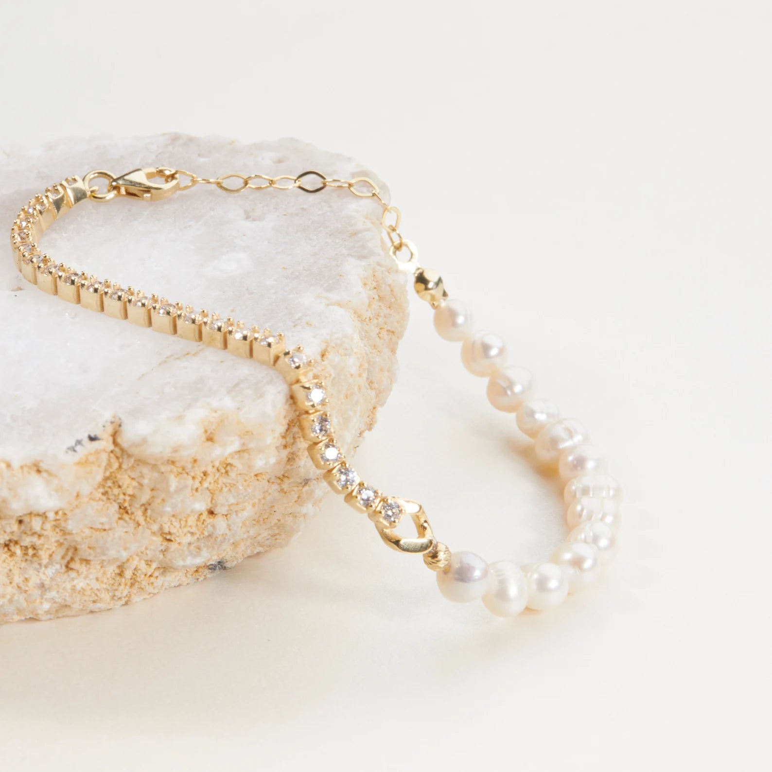 Pearl Tennis Bracelet