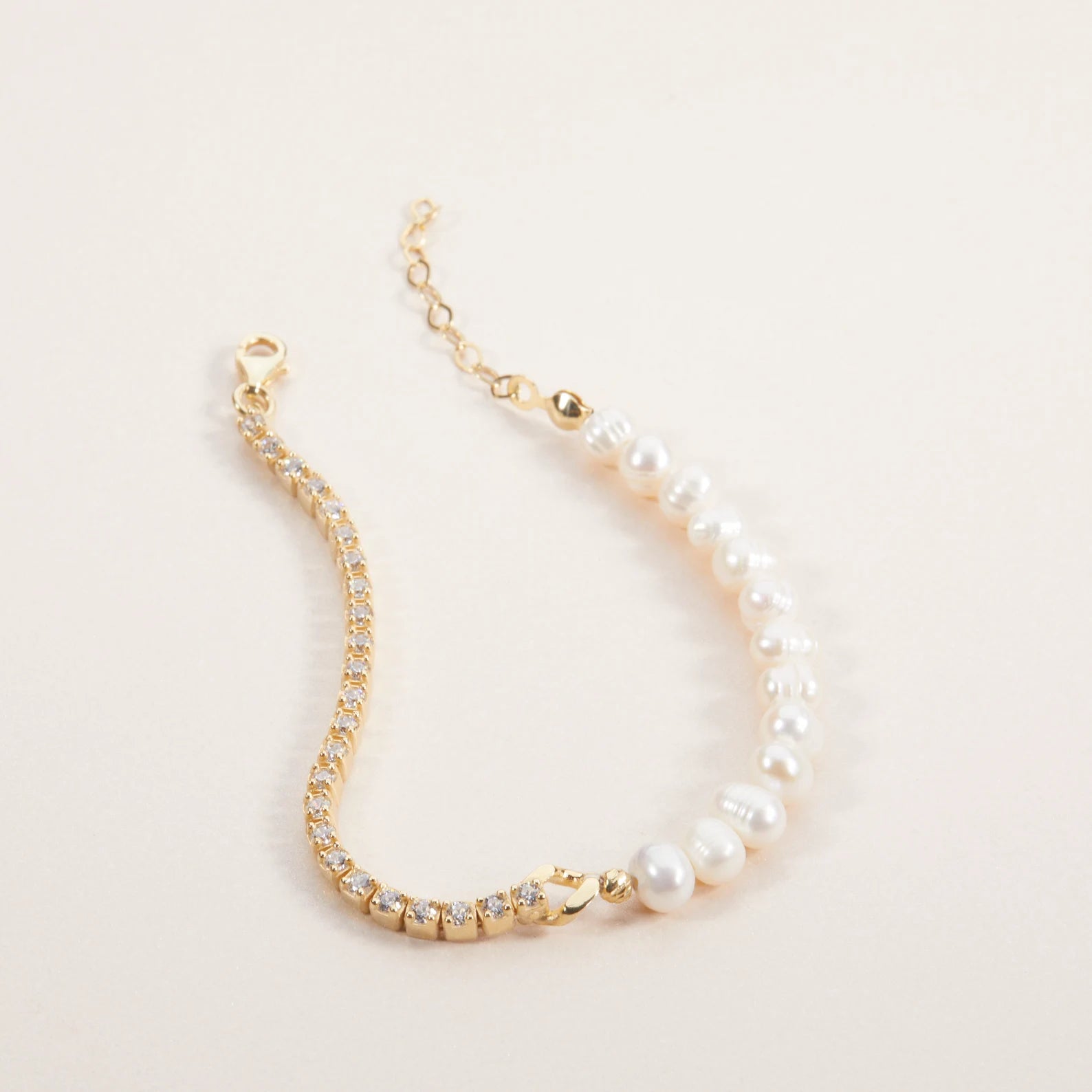 Pearl Tennis Bracelet